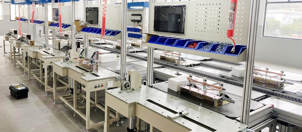 Earthing switch production line