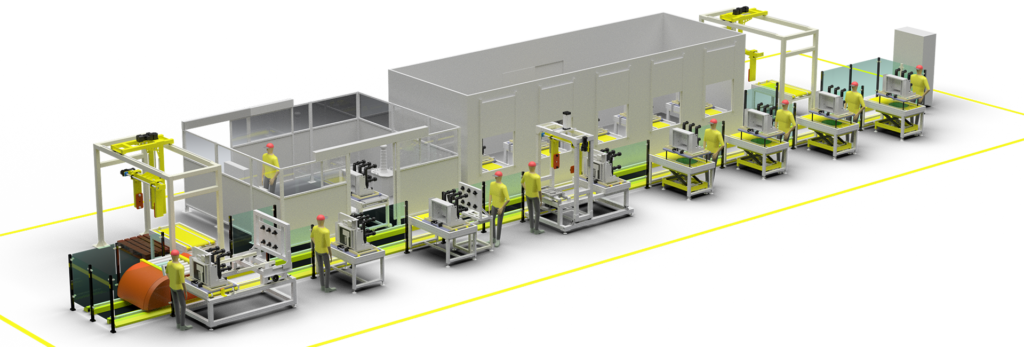 VCB Assembly Line Equipment