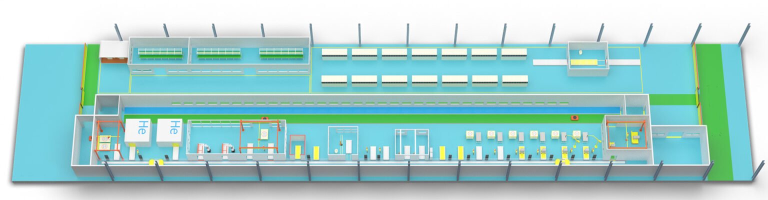 Gas Insulated Switchgear (GIS) Assembly Production line