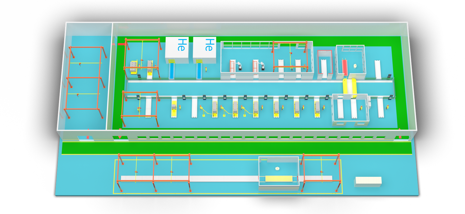 RMU RM6 Production line Assembly line layout